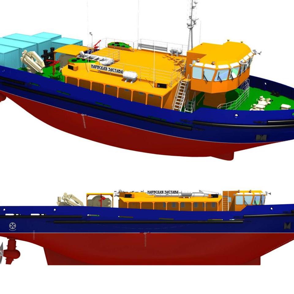 «Калашников» построит ледокольный буксир для Санкт-Петербурга